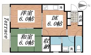 CASA CHICA【1階】の間取り