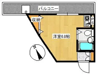 Pockets【3階】の間取り