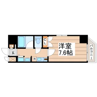 グラン・ドミール新寺【2階】の間取り