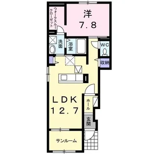 エスポワール・K【1階】の間取り
