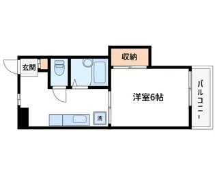 横溝ビル【3階】の間取り