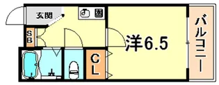 フリックコート【3階】の間取り