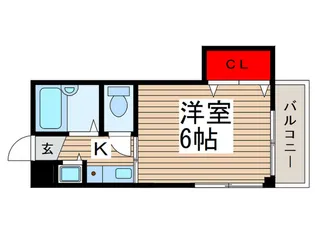 メゾンニュ-マウンテン【2階】の間取り