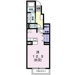 サンライト【1階】の間取り