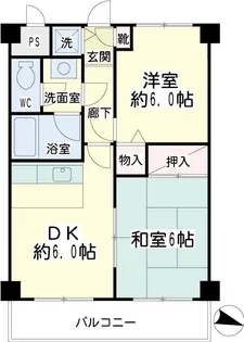 アーバンフォレスト池上【3階】の間取り