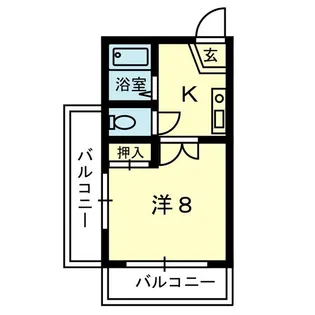 NWビル【4階】の間取り