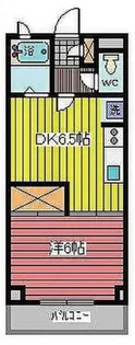 KUハイツ【3階】の間取り