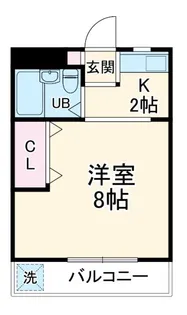 ヒルズ平針【2階】の間取り