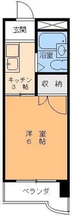 富士コーポラス【3階】の間取り