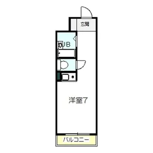 川口ハイツ【3階】の間取り