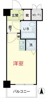 NICアーバンスピリッツ川崎【7階】の間取り
