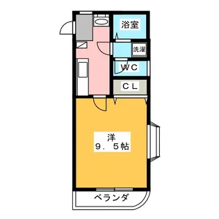 メゾン・ド・ヴァンテーヌ【4階】の間取り