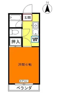 サンコナオマンション【2階】の間取り