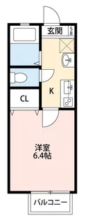 キャメル戸塚南【1階】の間取り