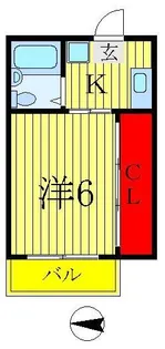 カーサリリオブランカ【1階】の間取り