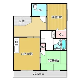 フレーズ向山【4階】の間取り