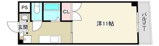 平安ハイツ【4階】の間取り