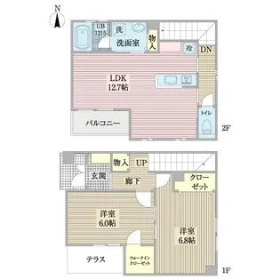 Luna Soleの間取り