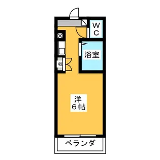 メトロポリタン37【4階】の間取り