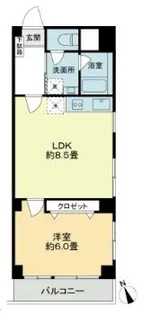 グリーンハイツ【3階】の間取り