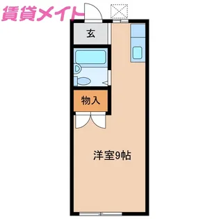 ポポラーレ鈴鹿【2階】の間取り