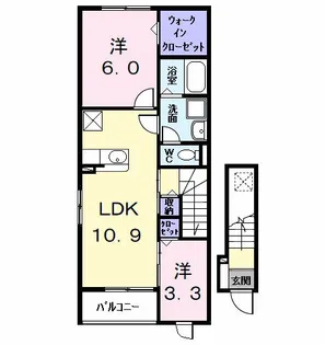 グラン ブレス【2階】の間取り