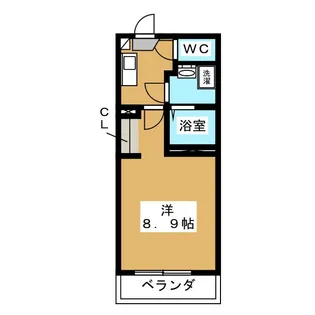 AWESOME YOKOHAMA-OGUCHI【1階】の間取り