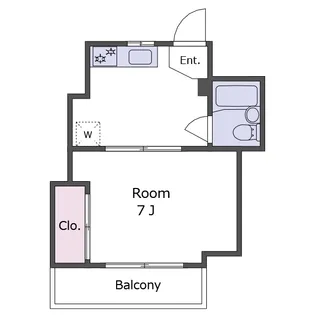 ブラッサムハイツ【3階】の間取り