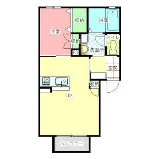 La Kailu【1階】の間取り