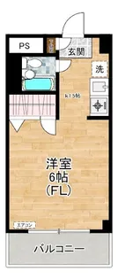 新城ロイヤルプラザ【6階】の間取り