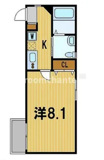 b CASA横浜南【1階】の間取り