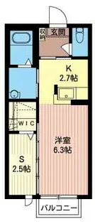 ジュピター陽東【1階】の間取り