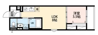 robot home 幕張【1階】の間取り