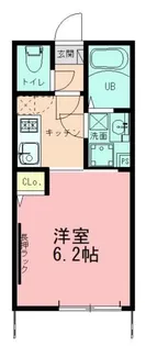 ハイズ相模大野【1階】の間取り