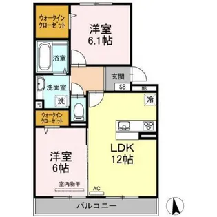 グランド ソレイユ C棟【3階】の間取り