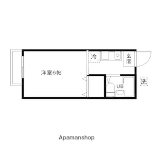 メゾン三鷹台【2階】の間取り