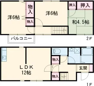 セジュール・ローズ【1階】の間取り