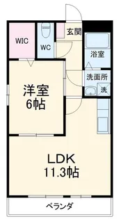 グランデージ北島【2階】の間取り