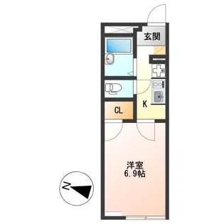 PINEWAVE I【1階】の間取り