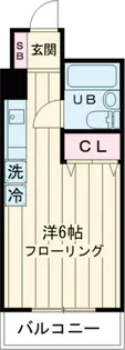 クレール玉川学園前【4階】の間取り