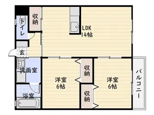 M’s【3階】の間取り