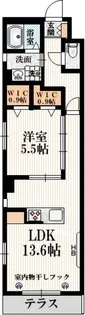 ボヌール経堂【1階】の間取り