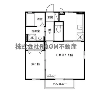 SOHO’S HIRAE【2階】の間取り