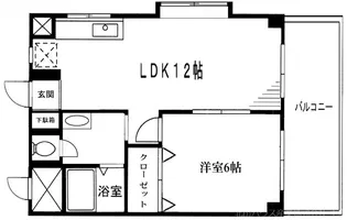 ファミール高津【3階】の間取り