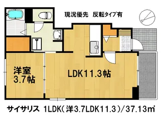 サイサリス【1階】の間取り