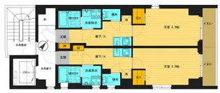 リュミヌ駒沢大学【3階】の間取り