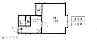 ハイクレスト16【1階】の間取り