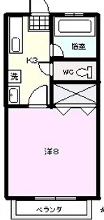 ウエストフィールド【1階】の間取り