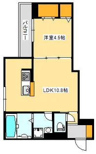 グランディールII【1階】の間取り