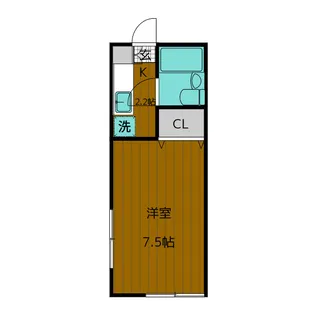 サニーサイド【2階】の間取り